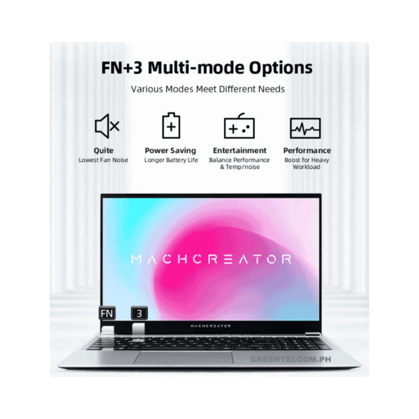 Machenike Notebook MACHCREATOR A I5 - GRAY - Image 2