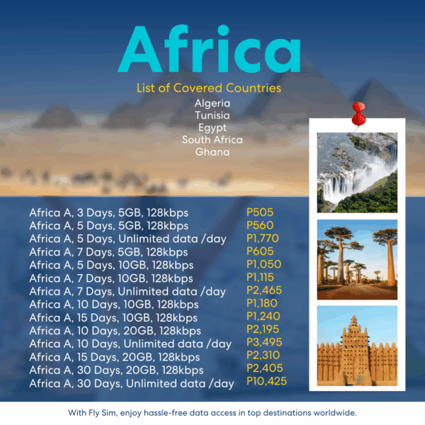 [Fly eSIM] Africa A