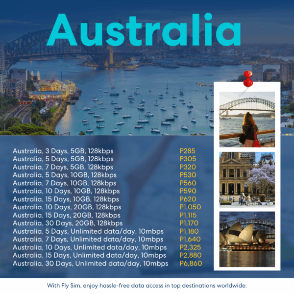 [Fly eSIM] Australia