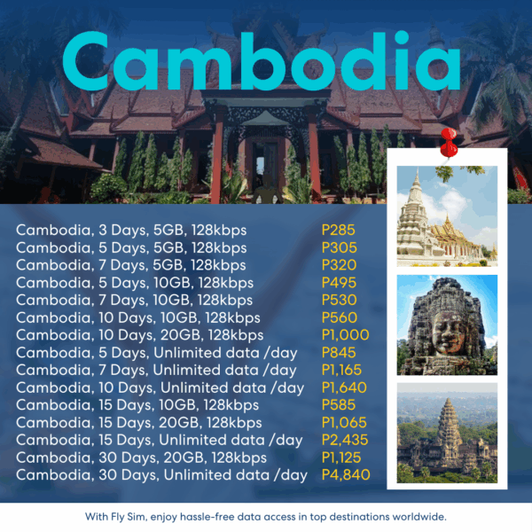 [Fly eSIM] Cambodia