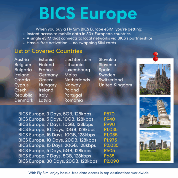 [Fly eSIM] BICS Europe