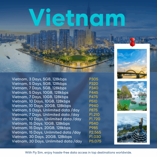 [Fly eSIM] Vietnam