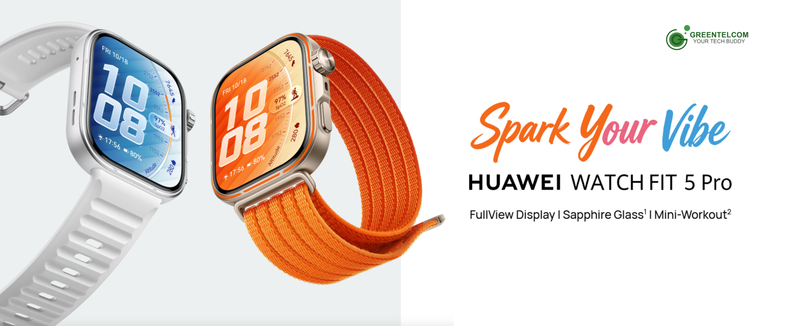 HUAWEI Watch Fit 5 Pro: Empowering Your Fitness Goals, Every Step of the Way