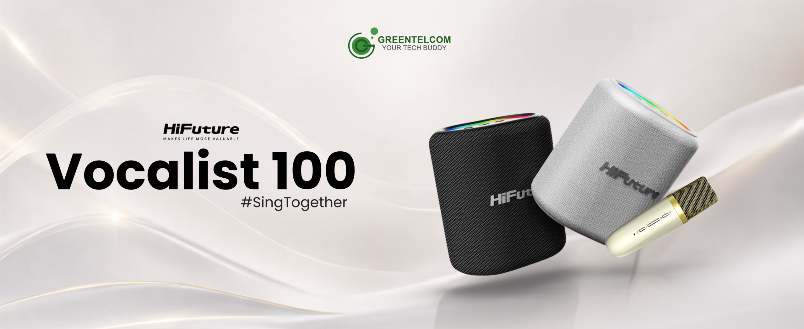 HiFuture Vocalist 100: Your Compact Karaoke Companion for Every Occasion