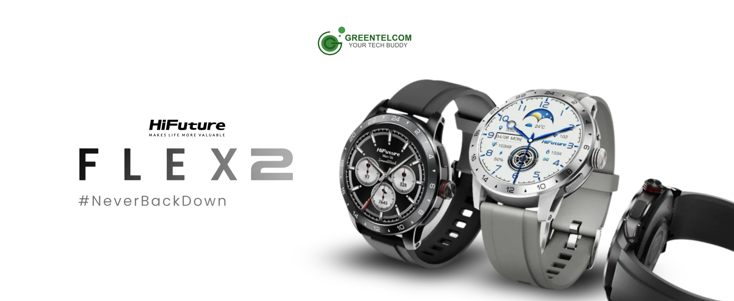 HiFuture Flex 2: Smart Performance with a Timeless Watch Design