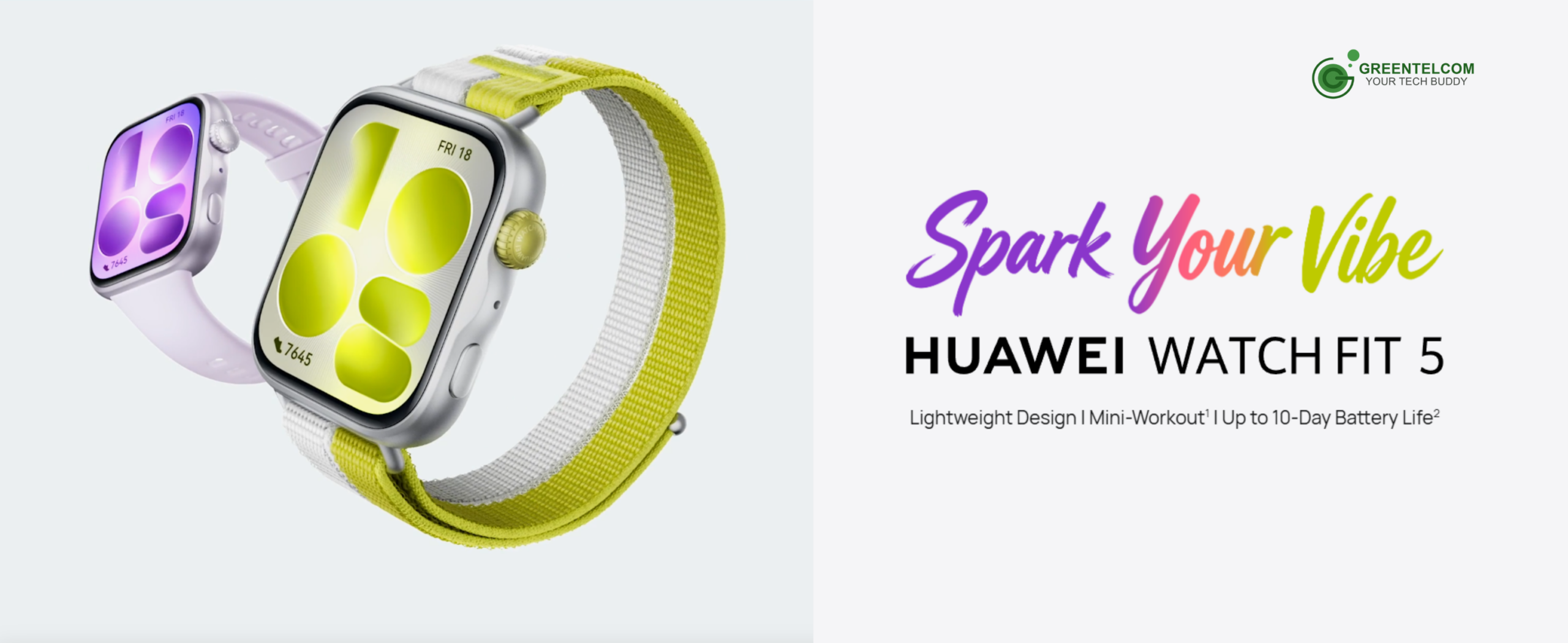 Huawei Watch Fit 5: Your Everyday Fitness & Lifestyle Companion
